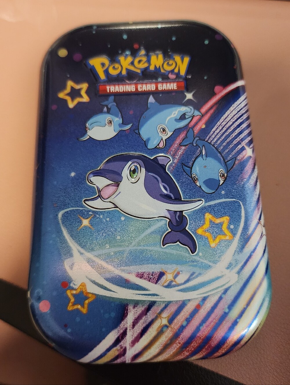 Pokemon TCG Finizen Palafin EMPTY Mini Tin
